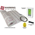 thumbnail image 4 of Warming Systems - 300 Sqft 240V Electric Radiant Floor Heating Mat – Includes Heating Mat, Programmable Thermostat, Sensor and Installation Monitor - Under Tile Heated Floors, 4 of 4
