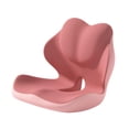thumbnail image 3 of Cojín asiento y respaldo espuma viscoelástica transpirable y multifuncional con funda extraíble soporte ergonómico para la espalda, ideal para Rojo rosa, 3 of 10
