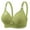 Green, variant on CFLVAEK Womens Plus Size Bras Comfort No Underwire Push Up Bra Breathable Full Coverage Everyday Bralette Heart Print Bras for Senior Women Black XL