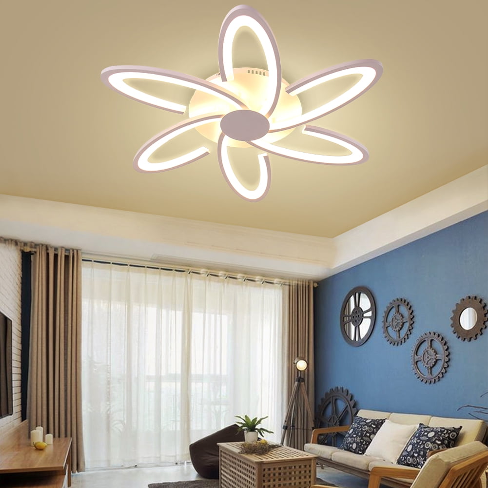 flower shaped flush mount light