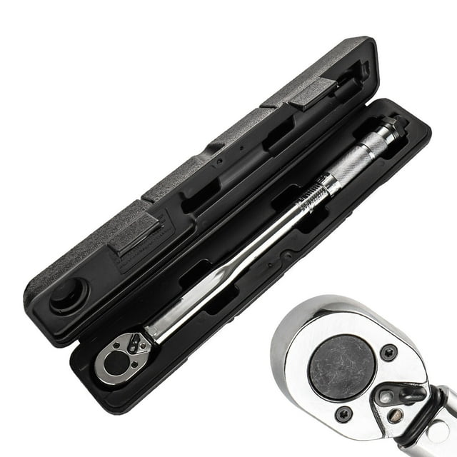 Llave dinamométrica de 3/8 de pulgada 19-110 Nm torque con estuche trinquete trinquete NUEVO
