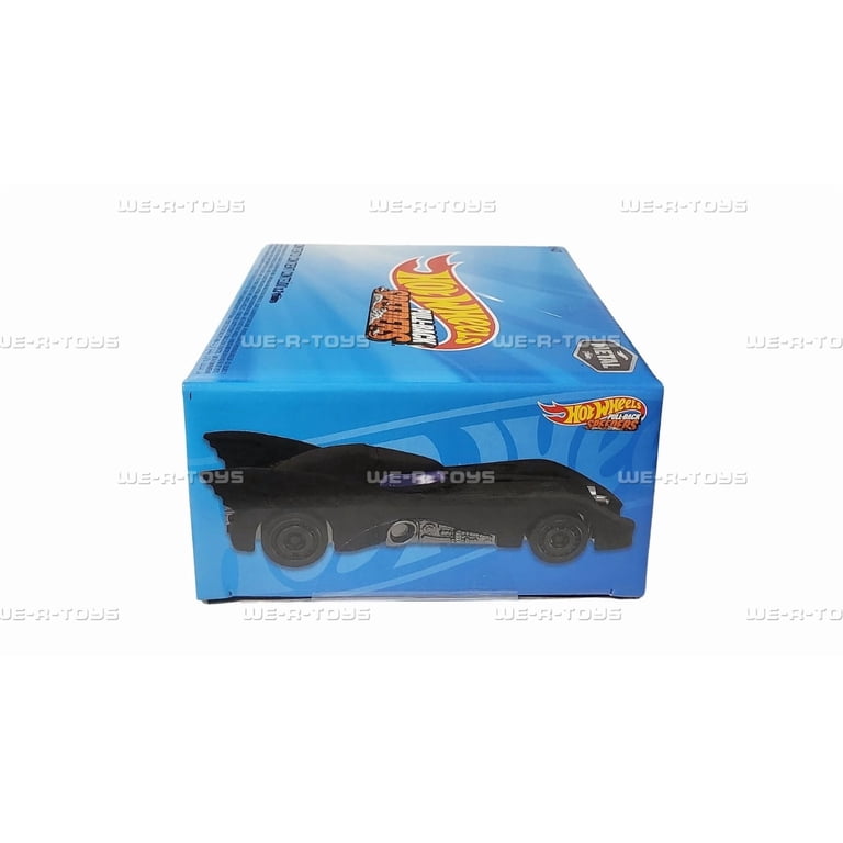 Hot Wheels Pull-Back Speeders Fusion Busta & Batmobile Diecast