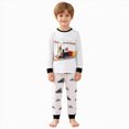 thumbnail image 3 of TOWED22 Toddler Baby Boys Girls Pajamas Kids 2 Piece Pj's Long Sleeve Cartoon Sleepwear Clothes Set Outfits,Little Girl Pajamas 3 6 9 12 18 24 Months 2t 3t 4t 5t 6t 7t 8t 9t(White,4-5 Y), 3 of 9