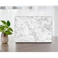 thumbnail image 1 of KSK KAISHEK Hard Case Cover Only for Newest MacBook Air 13 inch 2018 - 2022 A2337 m1/A2179/A1932 + Black Keyboard Cover, Marble 222_17, 1 of 5
