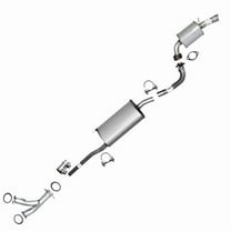 Exhaust Front Pipe, Y-Pipe, Muffler Assembly & Resonator Fits 2004–2006 Lexus RX330 3.3L, 2007–2009 RX350 3.5L & 2004–2007 Toyota Highlander 3.3L – Direct Fit