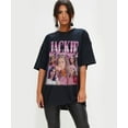 thumbnail image 1 of JACKIE BURKHART Chemise Vintage, JACKIE BURKHART Hommage Rétro, JACKIE BURKHART T-SHIRTs, Jac - Noir - m, 1 of 2