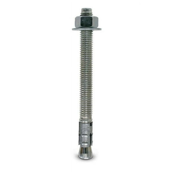 Simpson Strong-Tie Strong-Bolt 2 Wedge Anchor - 25 Pack, 1/2 x 5-1/2 Inch, Concrete