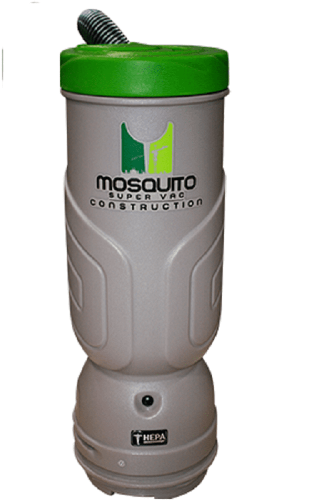 Mosquito Backpack Vacuum Cleaner Construction HEPA 10 Quart