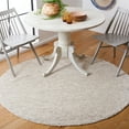 thumbnail image 2 of SAFAVIEH Natura Finn Distressed Area Rug, Beige/Ivory, 6' x 6' Round, 2 of 8
