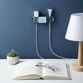 thumbnail image 2 of Self Adhesive Power Strip Holder Wall Mount Punch Free Fixator Cable Organizer, 2 of 8