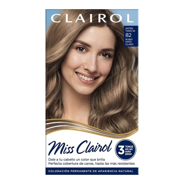 Tinte para cabello Miss Clairol 82 rubio mate claro