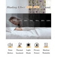 thumbnail image 5 of Pastoral Floral Kitchen Curtains Spring Dragonfly Abstract Plants Cafe Short Curtains for Bathroom Blackout Window Curtain Grommet Small Window Treatment Drapes for Bedroom Living Room 27.5"x39"x2, 5 of 9