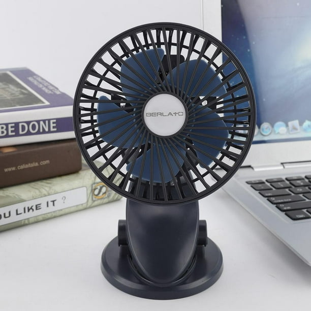 OTVIAP Portable Mini Desktop Fans USB Rechargeable Clip on Speed