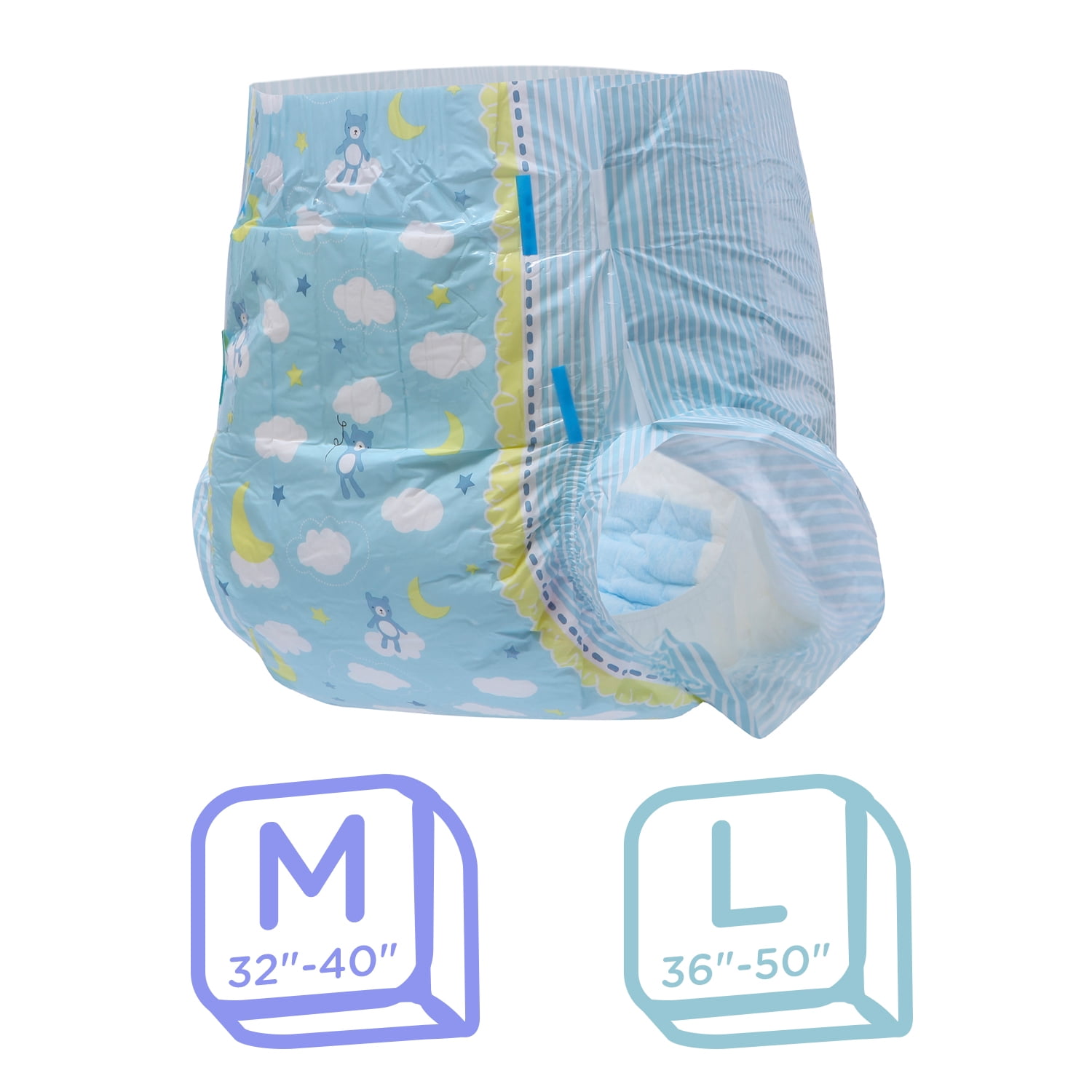 Littleforbig Adult Diaper 10 Pieces - Little Dreamers Diapers