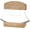 Alaskan Ulu Knife with Wood Sheath, variant on i Kito Mezzaluna Chopper Stainless Steel Pizza Salad Cutter, Dishwasher Safe, 1 Count