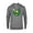 Graphite Heather, variant on Barney Lucky Horseshoe St. Patrick's Day - Pullover Hoodie for Adults - Customized-Black