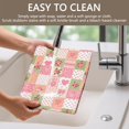 thumbnail image 4 of Placemat, Pioneer Flower Floral Print Pattern Place Mats Table Mat Set Of 2, PVC Washable Placemats for Party Kitchen Dining Decoration, 18x12 Inch, Fade Resistant, 4 of 6