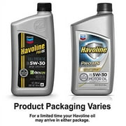 Chevron Havoline Pro-DS Synthetic Motor Oil 5W-30, 1 quart Fits select: 2012-2018 FORD EXPLORER, 2005-2020 CHEVROLET EQUINOX