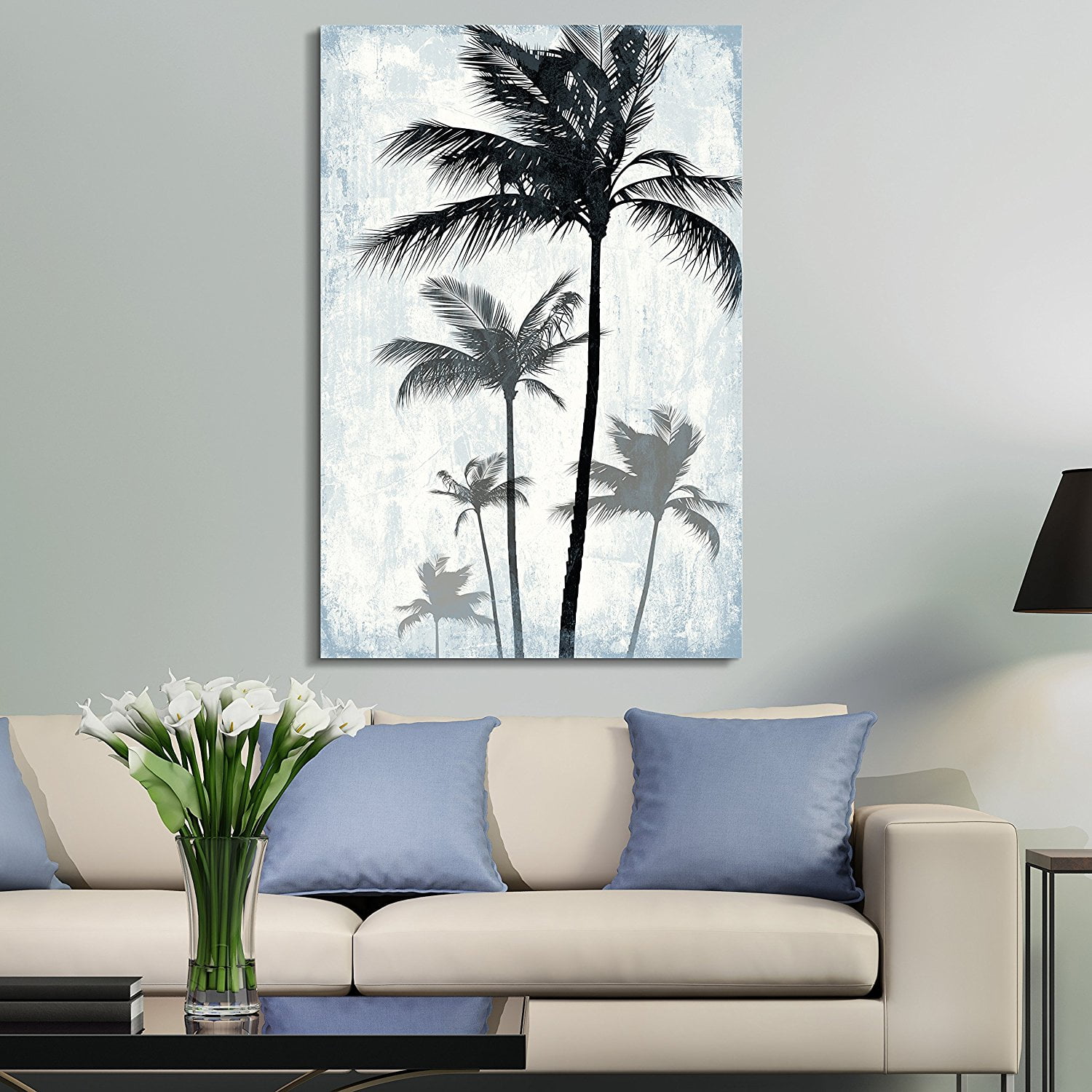 Wall26 Palm Tree Wall Art Tropical Canvas Wall Art Landscape Prints for