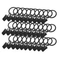 thumbnail image 3 of Anillos para cortinas con clips Clips para cortinas con anillos Accesorios de alto rendimiento Paquete de 30 unidades de 25 cm interiores, 3 of 9