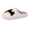 02#White, variant on Women's Furry Faux Monian Fur Slippers - Soft Open Back Mules with Non-Slip Sole for Winter Indoor Use