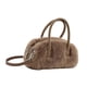 thumbnail image 2 of Bolso de peluche multifuncional y elegante, ideal para cumpleaños y compras. marrón claro, 2 of 8