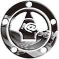 thumbnail image 1 of Keiti Gas Cap Protector Black for Kawasaki Z125 PRO SE 2018, 1 of 1