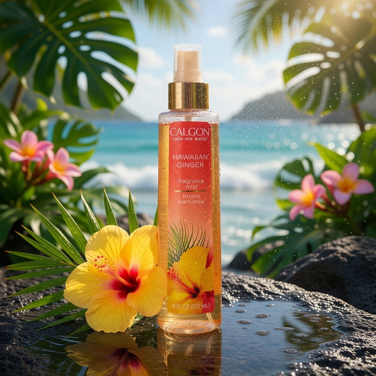 Calgon Hawaiian Ginger Body Mist, 8 fl oz photo 3