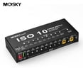 thumbnail image 1 of MOSKY ISO-10 Portable Guitar Effect Power Supply Station 10 Isolated DC Outputs & One 5V USB Output for 9V 18V Guitar Effects, 1 of 6