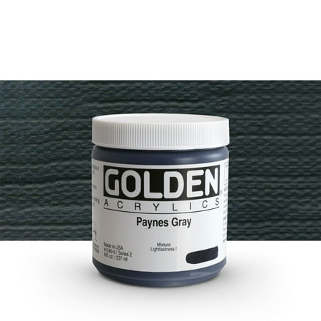 UPC: 0738797124059 | Golden Heavy Body Artist Acrylic  8 oz  Paynes Gray