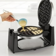BELLA 13991 Rotating Waffle Maker, Polished Stainless Steel