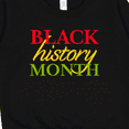 thumbnail image 3 of Inktastic Black History Month Red, Green, Yellow Toddler Sweatshirt, 3 of 4
