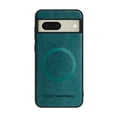 thumbnail image 2 of ELEHOLD PU Leather Case For Google Pixel 8A Slim Magnetic Shockproof Cover, [MagSafe Compatible], [Lens&Screen Protection], Drop protection Case - Green, 2 of 11