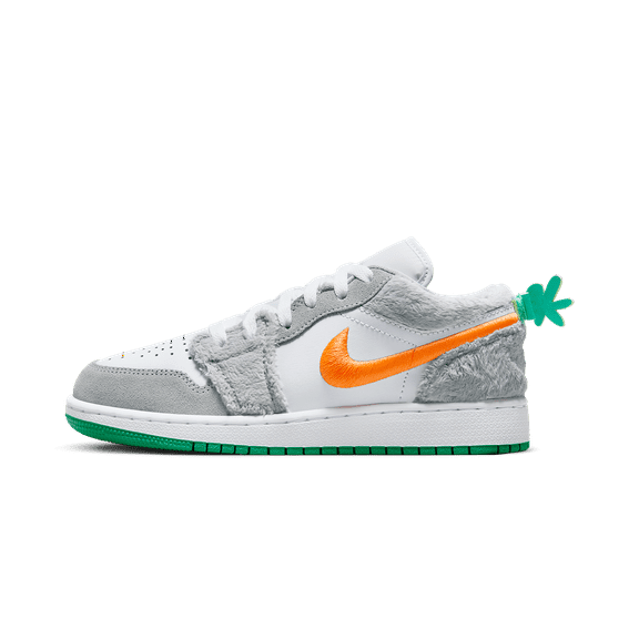 Jordan GRADE SCHOOL Air Jordan 1 Low GS "Rabbit" DZ6333 083 from Stadium Goods