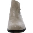 thumbnail image 3 of Sun + Stone Womens Abby Faux Suede Ankle Booties, 3 of 3