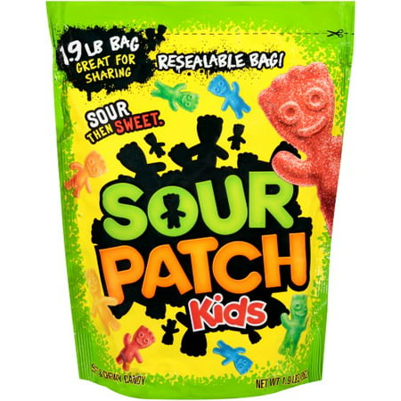 Sour Patch Kids Assorted Soft & Chewy Candy Bulk (Best Sour Candy For Blocked Salivary Gland)