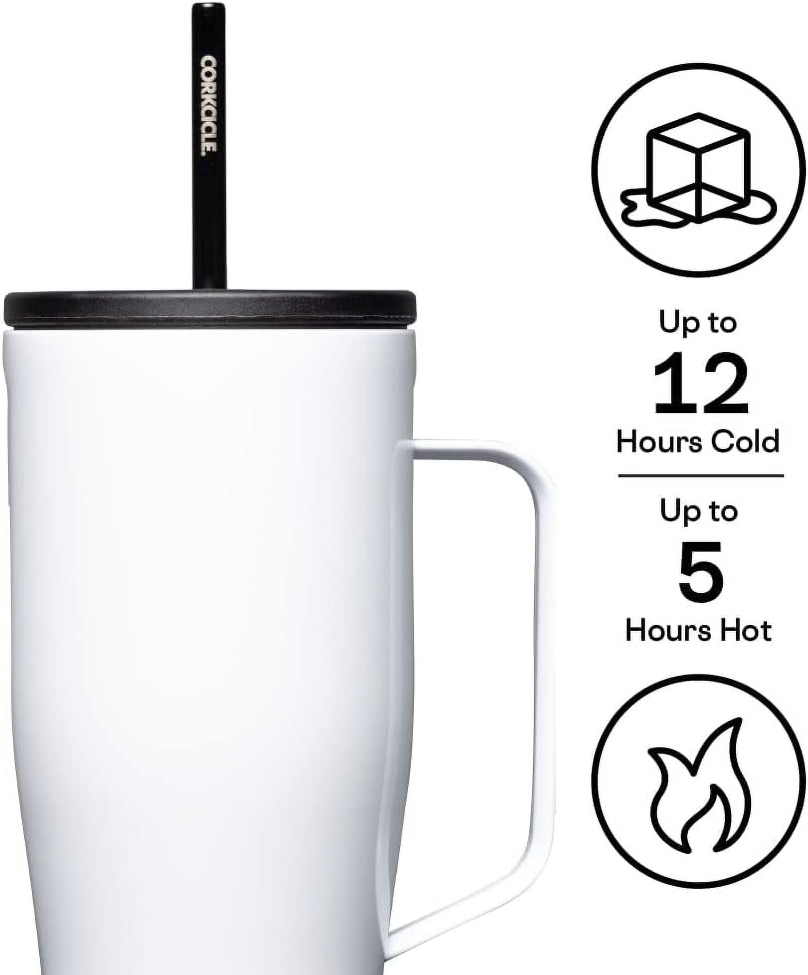 Corkcicle Tumbler Triple Insulated Stainless Steel Travel Mug, BPA Free,  Keeps Beverages Cold for 9 …See more Corkcicle Tumbler Triple Insulated