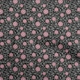 thumbnail image 1 of oneOone Viscose Chiffon Black Fabric Asian Suzani Diy Clothing Quilting Fabric Print Fabric By Yard 42 Inch Wide, 1 of 5