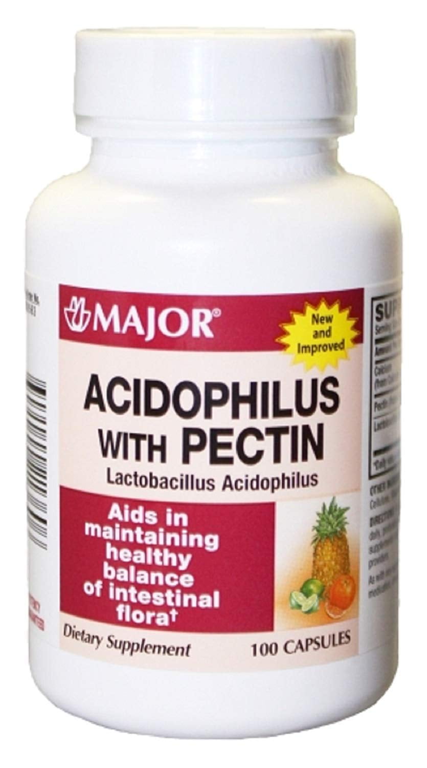 3 Pack Major Probiotic Dietary Supplement - Acidophilus ... 3 Pack Major Probiotic Dietary Supplement - Acidophilus ...