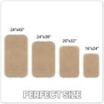 thumbnail image 4 of Bathroom Rugs,24"x35",Non Slip Shower Bath Room,Extra Soft and Absorbent,Bath Mats for Bathroom Floor,Machine Wash Dry Carpet Mat for Tub,24"x35"Beige, 4 of 7