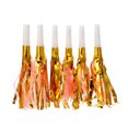 thumbnail image 1 of hoja de oro Fiesta de cumpleaños para niños Soplador Noisemaker Musical Blowouts Whistle Party Blow Horns oso de fresa Electrónica, 1 of 6