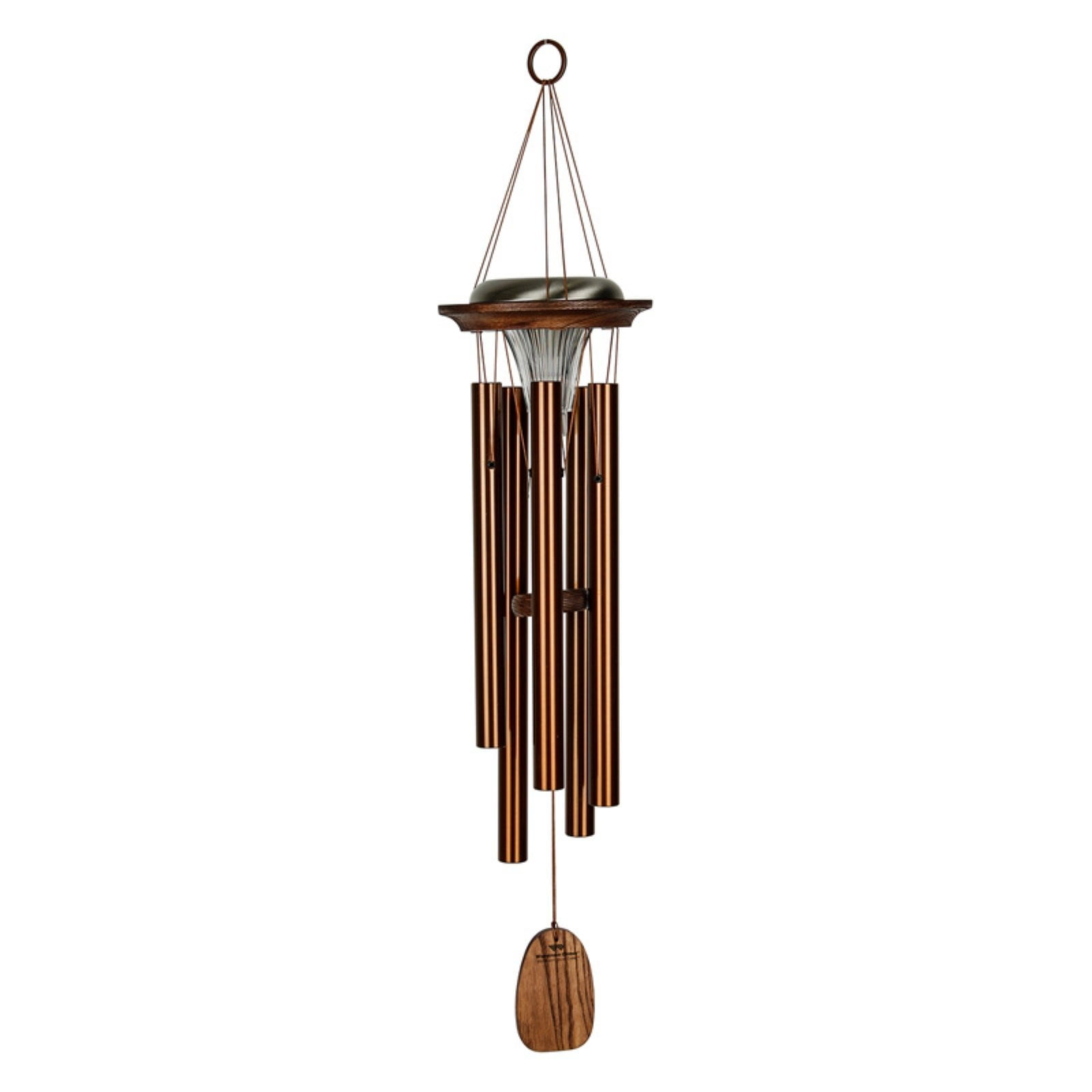 Woodstock Chimes 29 in. Moonlight Solar Wind Chime