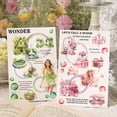 thumbnail image 4 of 100 Hojas de Pegatinas de para Scrapbooking, 100 Hojas de Pegatinas Transparentes de PET con Paisajes para Diario., 4 of 5