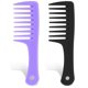 thumbnail image 1 of Wide Tooth Comb and Detangling Hair Brush Set, 2 Pack Dual Color for Wet or Dry Curly or Straight Hair, 1 of 4