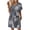 Dark Gray, variant on Summer Dresses for Women Casual Plus Size V Neck Plaid Print Tunic Dress A-Line Beach Vacation Dresses 2026