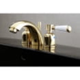 thumbnail image 2 of Kingston Brass KB8952DPL Mini-Widespread Bathroom Faucet, Polished Brass, 2 of 3