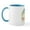 White/Blue Inside, variant on CafePress - Daddy Bunny Easter Rabbit Gift Fathers Day - 11 oz Ceramic Mug - Novelty Coffee Tea Cup