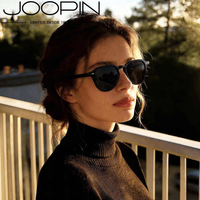 Joopin Acetate Polarized Sunglasses for Women Men Retro 