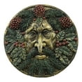 thumbnail image 3 of Ebros Winter Season Bronzed Blooming Floral Foliage Celtic Greenman Wall Decor, 3 of 6