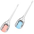 thumbnail image 2 of 2pcs Baby Ear Spoons Ear Cleaning Scoops Earwax Removal Tools Silicone Earpicks, 2 of 8